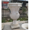 Classic Design Marble planter Stone flowerpot